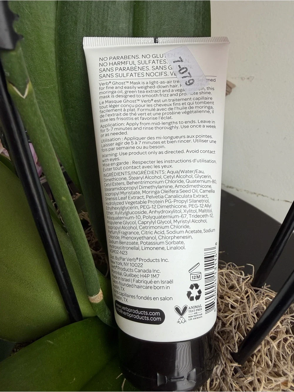Ghost Mask Weightless Conditioner - White
